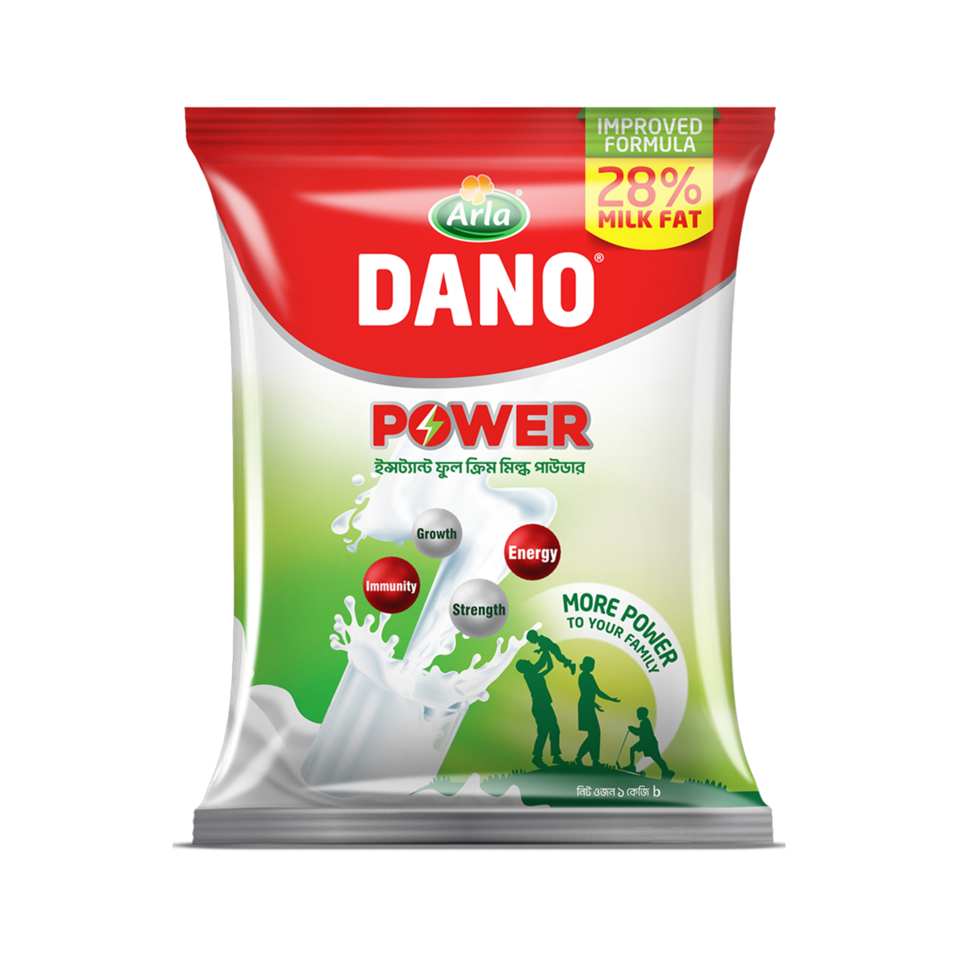 DANO POWER FULL CREAM MILK POWDER 1 KG