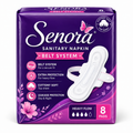SENORA SANITARY NAPKIN 8 PADS BELT SYSTEM