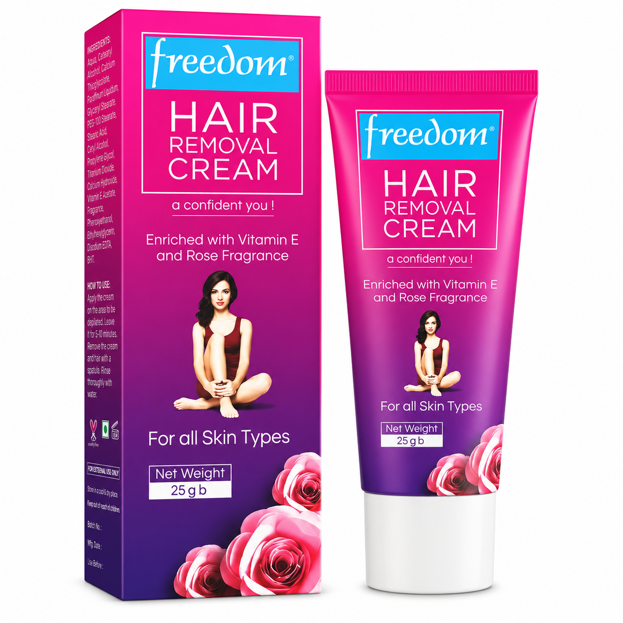 FREEDOM HAIR REMOVAL CREAM