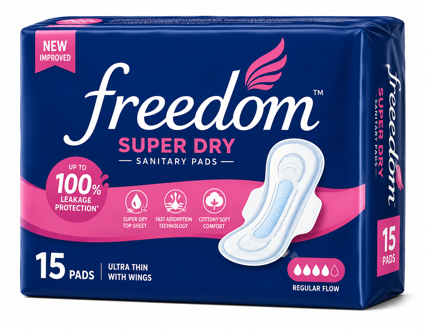 SUPER DRY 15 PADS
